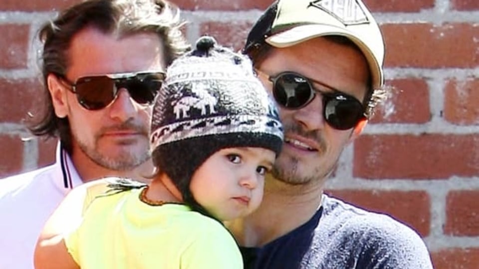 Orlando Bloom se příkladně stará o syna Flynna